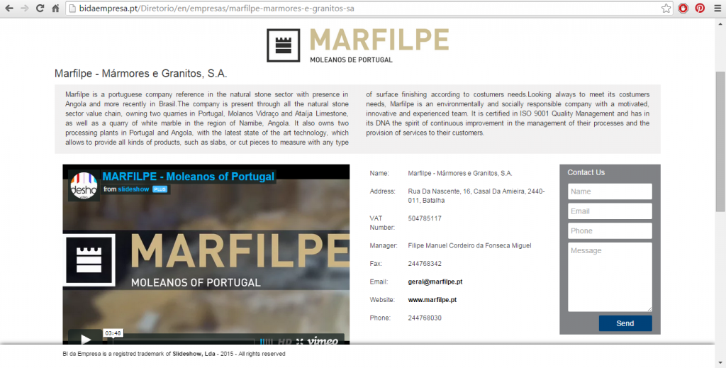 Companys Identity - Marfilpe